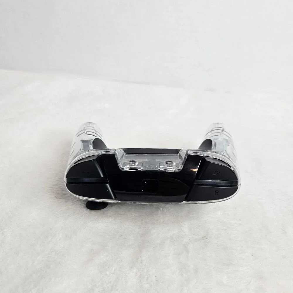 Nintendo Switch Afterglow Deluxe Wireless Controller PDP Transparent Clear